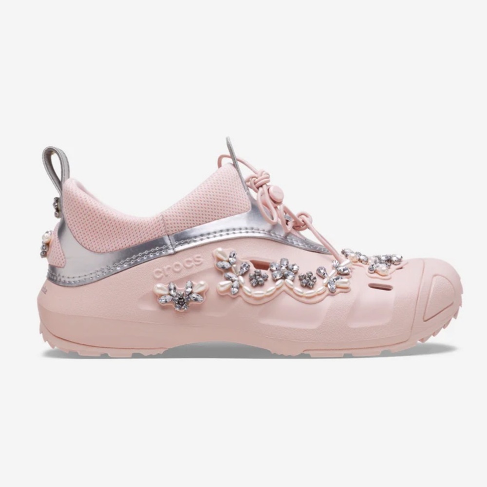 Simone Rocha x Crocs quick trail pink quartz